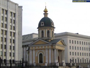 Храм-часовня Бориса и Глеба на Арбатской площади (Москва)